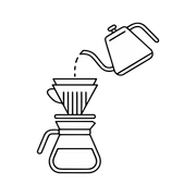 Filter drip icon