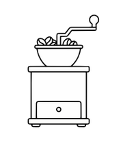 Whole beans icon